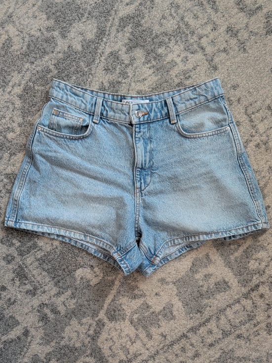 Zara Pants - Zara Light Blue Denim Jean Shorts